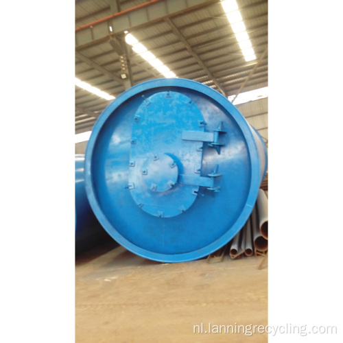 Lanning Pyrolyse 5 ton Plastic Reactor